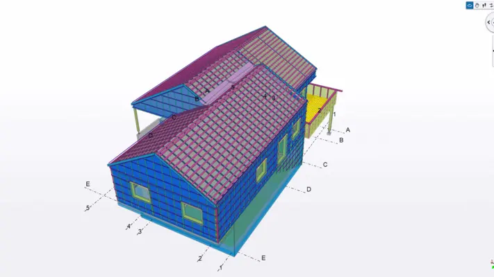 Image from Johannesen gallery. Timber Structure building.